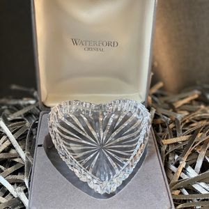 ♥️♥️Waterford Heart Shaped Jewelry Dish♥️♥️
